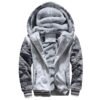 SHNY Men’s Fleece-Lined Full-Zip Sweater Hoodie Winter