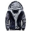SHNY Men’s Fleece-Lined Full-Zip Sweater Hoodie Winter