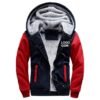 SHNY Men’s Fleece-Lined Full-Zip Sweater Hoodie Winter