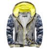 SHNY Men’s Fleece-Lined Full-Zip Sweater Hoodie Winter